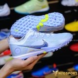  Giày Bóng Đá Cỏ Nhân Tạo Mercurial Zoom Vapor 14 Pro SF Bo Thun Xám/Tím Nhạt TF 