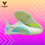  Giày Bóng Đá Cỏ Nhân Tạo Mercurial Vapor 14 Pro Bo Thun Xanh Mint TF 