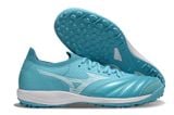  Giày Bóng Đá Cỏ Nhân Tạo Mizuno Morelia Neo 3 Sala Beta SF Bo Thun Xanh Da TF 
