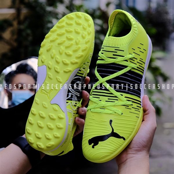 Giay Bong đa Cỏ Nhan Tạo Puma Future Z 1 1 Pro Cage Bo Thun Chuối đen Neo Sport Giay Bong đa Cỏ Nhan Tạo Puma Future Z 1 1 Pro Cage Bo Thun Chuối đen Neo Sport