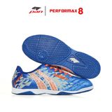  Giày Bóng Đá Chính Hãng Pan Thái Lan Futsal Performax 8 Xanh Dương/Cam IC 