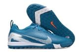  Giày Bóng Đá Cỏ Nhân Tạo Mercurial Vapor 16 Pro Bo Thun V3 Xanh Cổ Vịt TF 