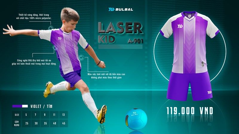  Bulbal Kid Laser Tím 