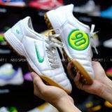  Giày Bóng Đá Cỏ Nhân Tạo Total 90 III Trắng Logo Chuối TF 