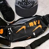 Túi Bao Tử Nike - Đen Cam 