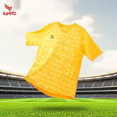  Bộ áo bóng đá chính hãng Kamito GOAL 01 Vàng 