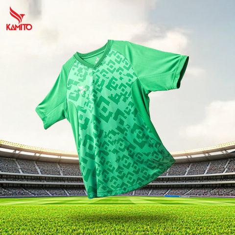  Bộ áo bóng đá chính hãng Kamito GOAL 01 Xanh Lá 