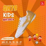  Giày Bóng Đá Chính Hãng KAMITO QH19 PREMIUM PACK KID Trắng/Đồng TF 