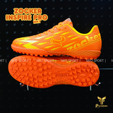 Giày Bóng Đá Chính Hãng Zocker Inspire Pro Gen 2 Orange/Vàng Cam TF 