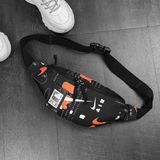  Túi Bao Tử Nike - Đen Cam 