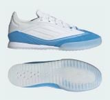  Giày Bóng Đá Futsal F50 Freestyle 24 Messi Trắng/Xanh Da IC 