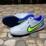  (CHÍNH HÃNG) GIÀY BÓNG ĐÁ NIKE TIEMPO LEGEND 9 ACADEMY XÁM/TÍM IC 