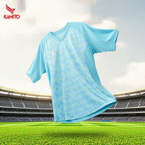  Bộ áo bóng đá chính hãng Kamito GOAL 01 Xanh Ngọc 