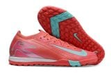  Giày Bóng Đá Cỏ Nhân Tạo Mercurial Vapor 16 Elite Đỏ/Hồng Đế Xanh TF 