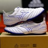  Giày Bóng Đá Chính Hãng Mizuno Morelia Neo III Pro As Trắng Đế Xanh TF 