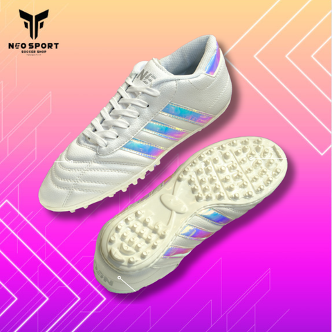  GIÀY BÓNG ĐÁ 3 SỌC NEO III Hologram - Sọc Trắng TF 