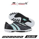  Giày Bóng Đá Chính Hãng Pan Thái Lan Cỏ nhân tạo Vigor X Thunder Đen/Xanh TF 