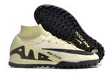  Giày Bóng Đá Cỏ Nhân Tạo Mercurial Air Zoom Superfly 9 Elite Cổ Cao Màu Trà Sữa TF 