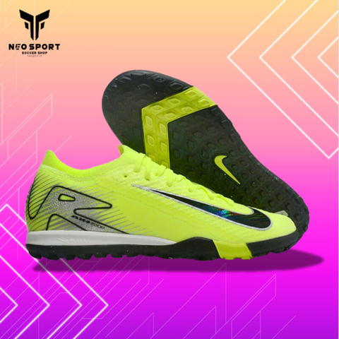  Giày Bóng Đá Cỏ Nhân Tạo Mercurial Vapor 16 Elite Bo Thun Vàng Chuối Mad Voltage TF 