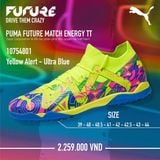  Giày Bóng Đá Chính Hãng PUMA FUTURE MATCH ENERGY TT Đế Xanh Bích TF 