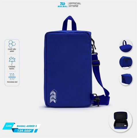  Balo túi đựng giày đa năng Bulbal Amber 03 Xanh Bích Có Quai Đeo 