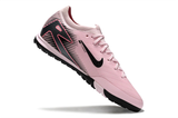  Giày Bóng Đá Cỏ Nhân Tạo Mercurial Vapor 16 Elite Bo thun Hồng nhạt gót đen TF 