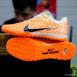  Giày Bóng Đá Cỏ Nhân Tạo Mercurial Vapor 15 Pro Airzoom United Bo Thun Cam Sữa TF 