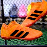  Giày Bóng Đá Cỏ Nhân Tạo Nemeziz Messi 18.3 bo thun Cam TF 