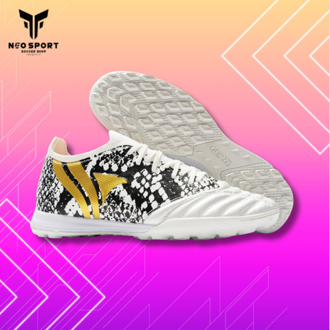  Giày Đá Banh Chính Hãng KAMITO President Da Kangaroo Trắng TF 