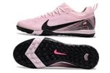  Giày Bóng Đá Cỏ Nhân Tạo Mercurial Vapor 16 Pro Bo Thun Hồng nhạt/Đen TF 