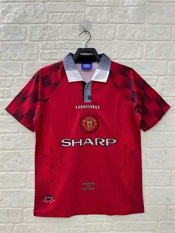 Áo Retro - ÁO ĐẤU MU 1996/97 RETRO HÀNG THÁI SÂN NHÀ ĐỎ 