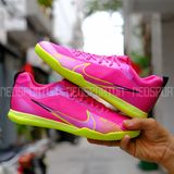  Giày Bóng Đá Futsal Mercurial Vapor 15 Pro Airzoom SF Bo Thun Hồng Đế Chuối IC 