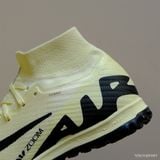  Giày Bóng Đá Cỏ Nhân Tạo Mercurial Air Zoom Superfly 9 Elite Cổ Cao Màu Trà Sữa TF 