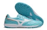  Giày Bóng Đá Cỏ Nhân Tạo Mizuno Morelia Sala Xanh Da Đinh Tròn TF 
