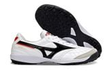  Giày Bóng Đá Cỏ Nhân Tạo Mizuno Morelia Sala Japan Đế Đệm Trắng Vạch Đen TF 