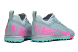  Giày Bóng Đá Cỏ Nhân Tạo Mercurial Vapor 16 Pro Bo Thun Prism - Ocean Cube/Pink Blast Xanh Hồng TF 