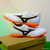  Giày Bóng Đá Chính Hãng Mizuno MRL Sala Club Trắng/Đen Đế Đỏ TF 