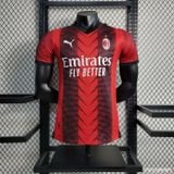  Bộ Quần Áo Bóng Đá Thái Lan - AC Milan Đỏ Sân Nhà 23/24 bản PLAYER 