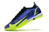  Giày Bóng Đá Cỏ Nhân Tạo Mercurial Vapor 14 Elite Bo Thun Xanh Bích Đế Chuối TF 