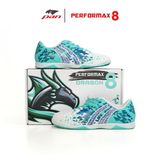  Giày Bóng Đá Chính Hãng Pan Thái Lan Futsal Performax 8 Xanh Ngọc/Trắng IC 