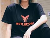  Áo thun NEO SPORT - Đen Logo Đỏ 