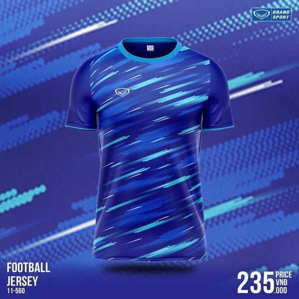  Áo Bóng Đá Grand Sport Football Jersey 11-560 Xanh Bích 