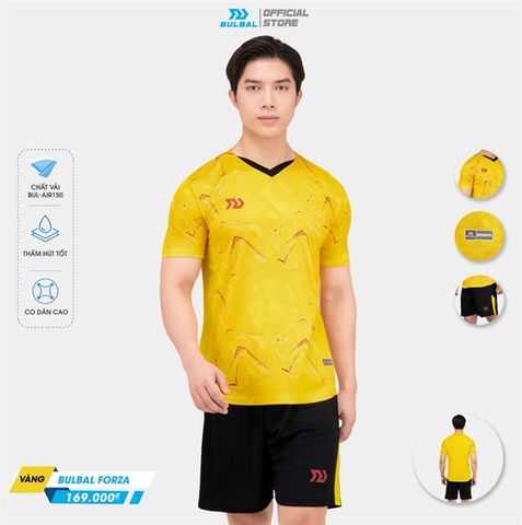 Bộ áo đá banh Bulbal Forza Vàng 