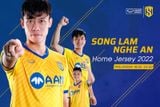  Áo Grand Sport - Áo Thi Đấu SLNA FC Sân Nhà 2022 - Vàng 