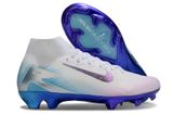  Giày Bóng Đá Cỏ Tự Nhiên Mercurial Vapor 16 Superfly 10 Xanh/Trắng FG 