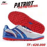  Giày Bóng Đá Chính Hãng Pan Thái Lan Patriot EVO Pod Control Xám TF 