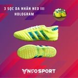  GIÀY BÓNG ĐÁ 3 SỌC NEO III Hologram - Chuối TF 