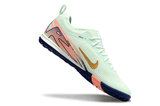  Giày Bóng Đá Cỏ Nhân Tạo Mercurial Vapor 16 Pro Bo Thun CR7 Xám/Xanh TF 