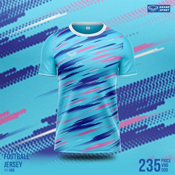  Áo Bóng Đá Grand Sport Football Jersey 11-560 Xanh Ngọc 