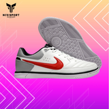  Giày Bóng Đá Futsal Street Gato 5 (New) Trắng Kem/Đỏ IC 